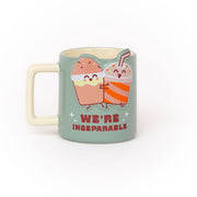 Taza Mr. Wonderful batidos con mensaje de amistad We're inseparable