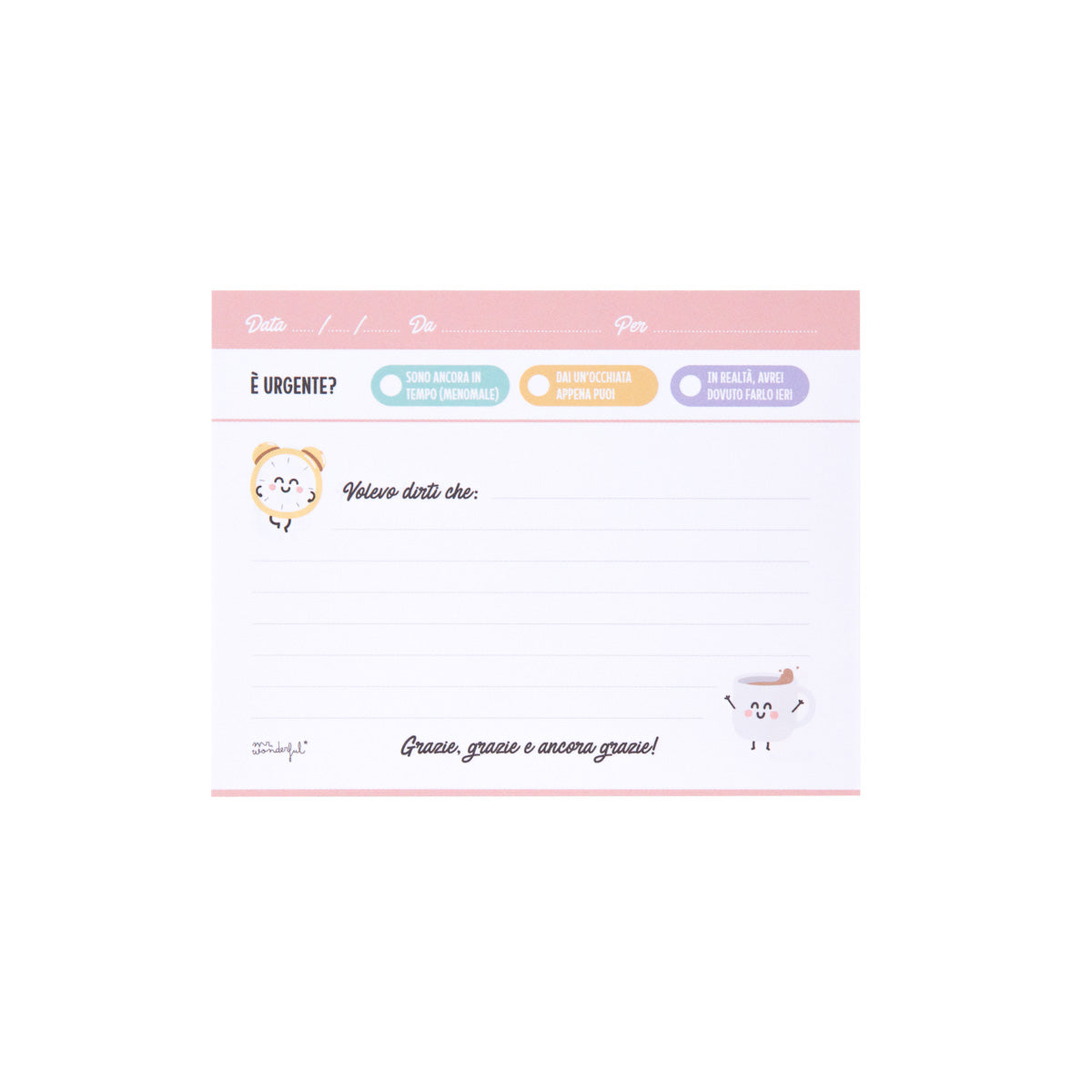 Bloc-notes - Non dimenticare