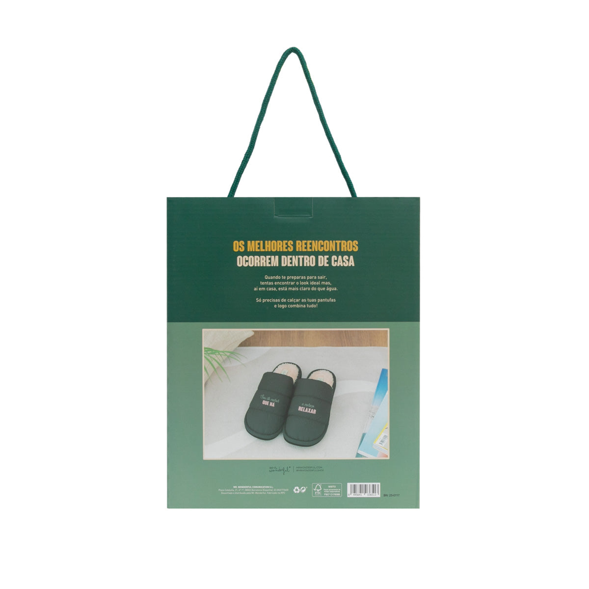 Chaussons T 36-38 - Faites de votre mieux pour vous détendre 