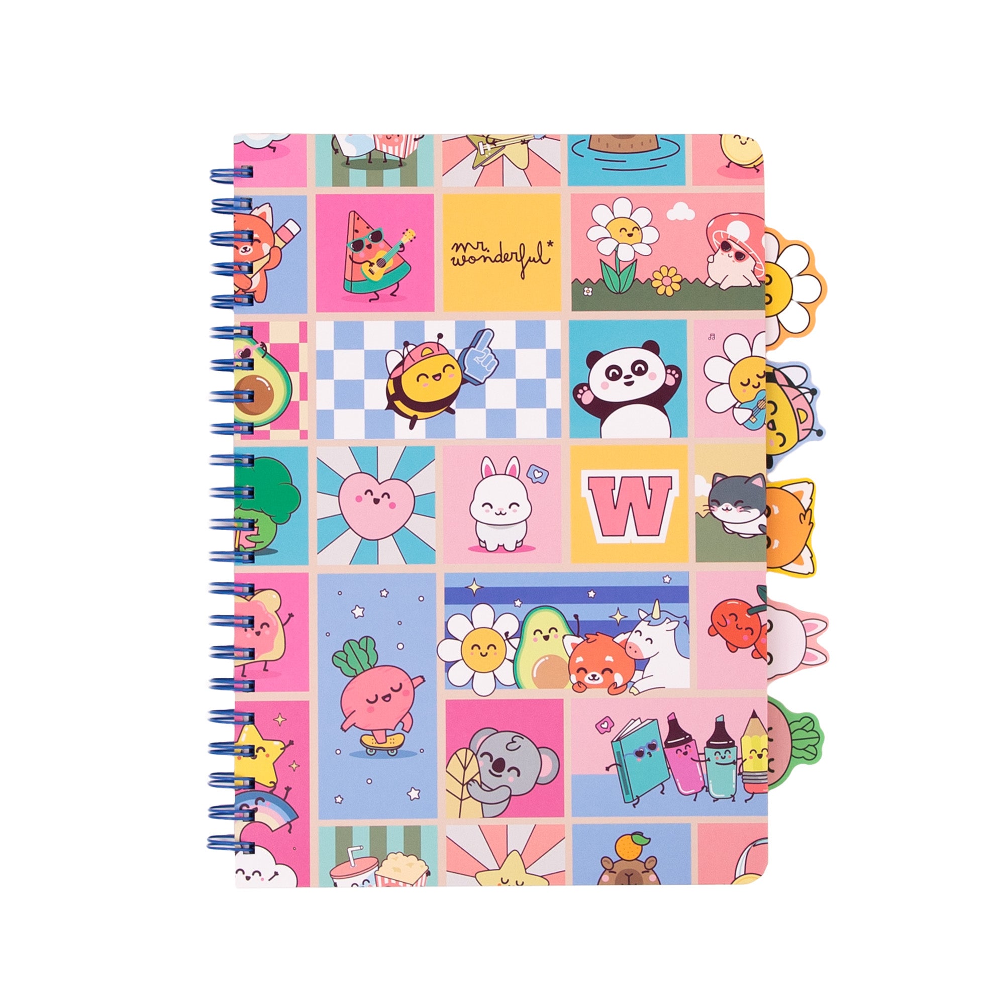 Libreta A4 con separadores - Wonder Comic | Mr.Wonderful