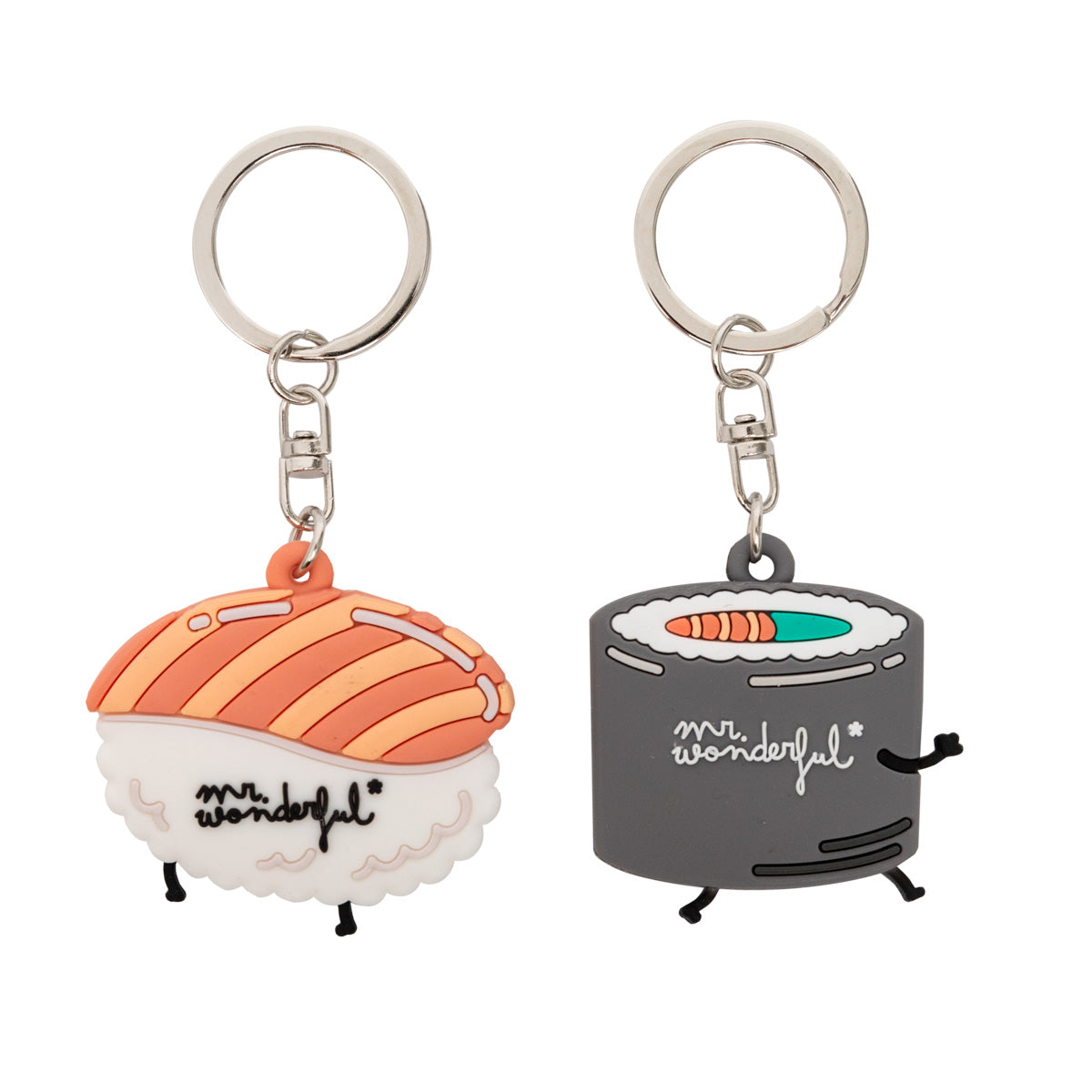 Set of 2 keyrings - Sushi