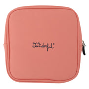 Travel toiletry bag with containers - Orange