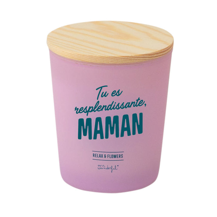 Kit pour dorloter maman - Sels de bain + bougie 