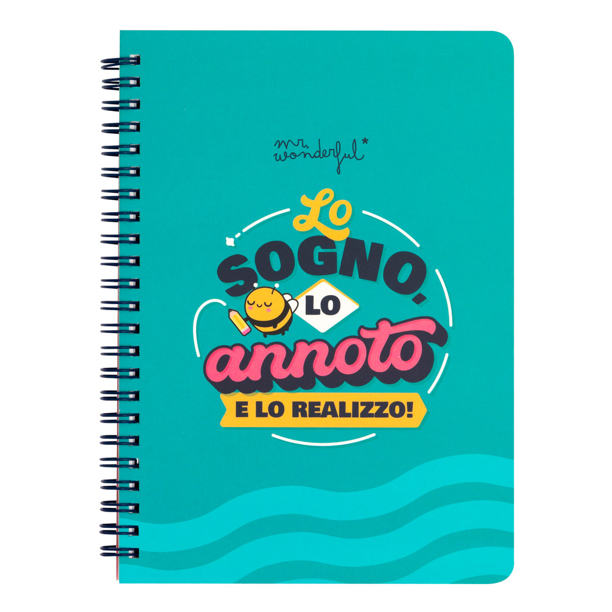 Quaderno A5 - Lo sogno, lo annoto e lo realizzo!