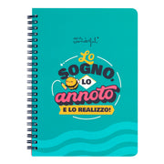 Quaderno A5 - Lo sogno, lo annoto e lo realizzo!