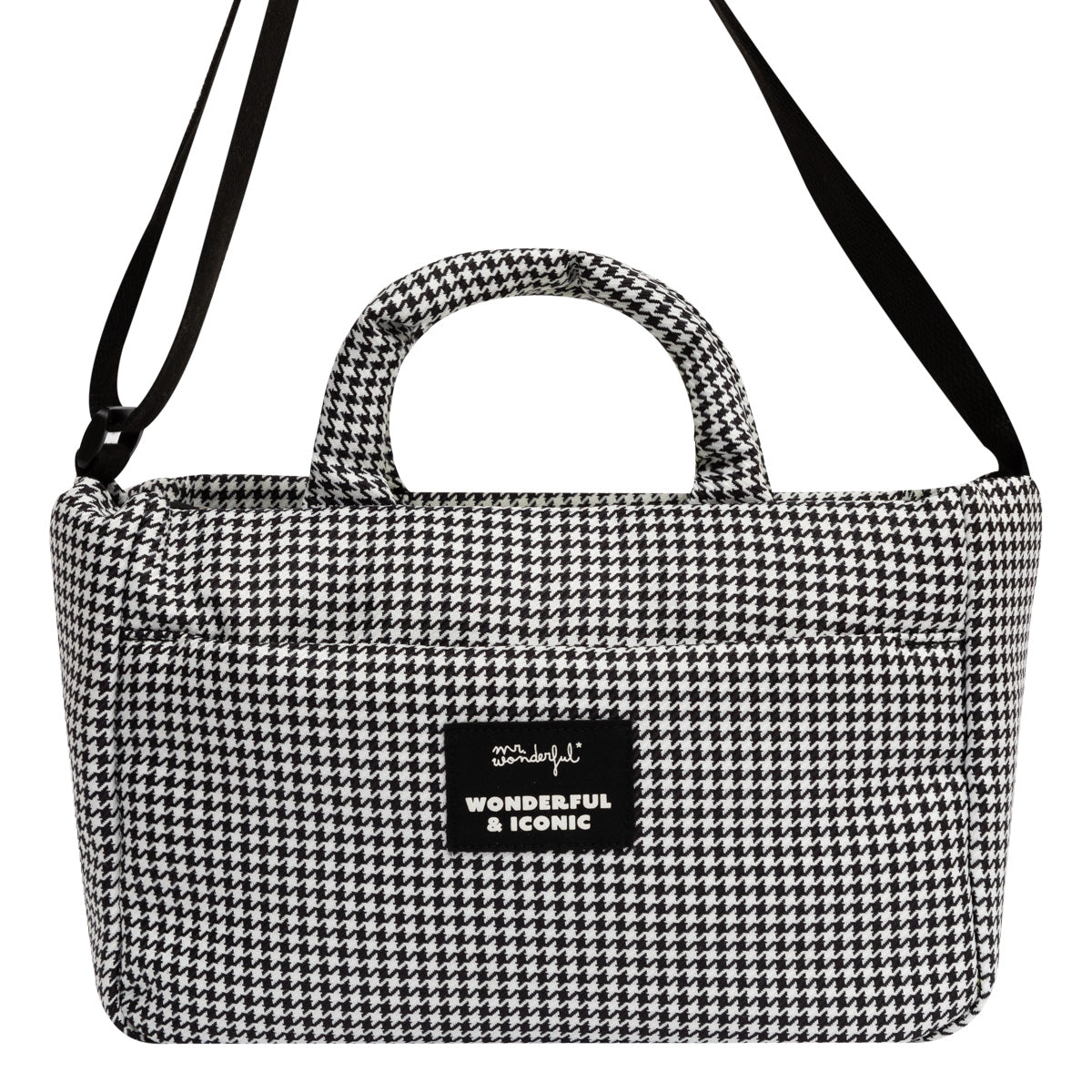 Small handbag houndstooth - Wonderful & iconic.
