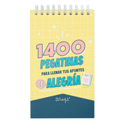 1400 pegatinas Mr. Wonderful para llenar tus apuntes de alegría