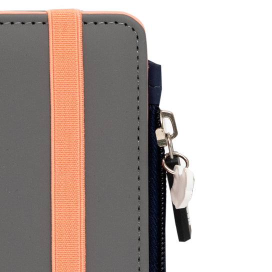 Passport holder grey - Destination: the world.