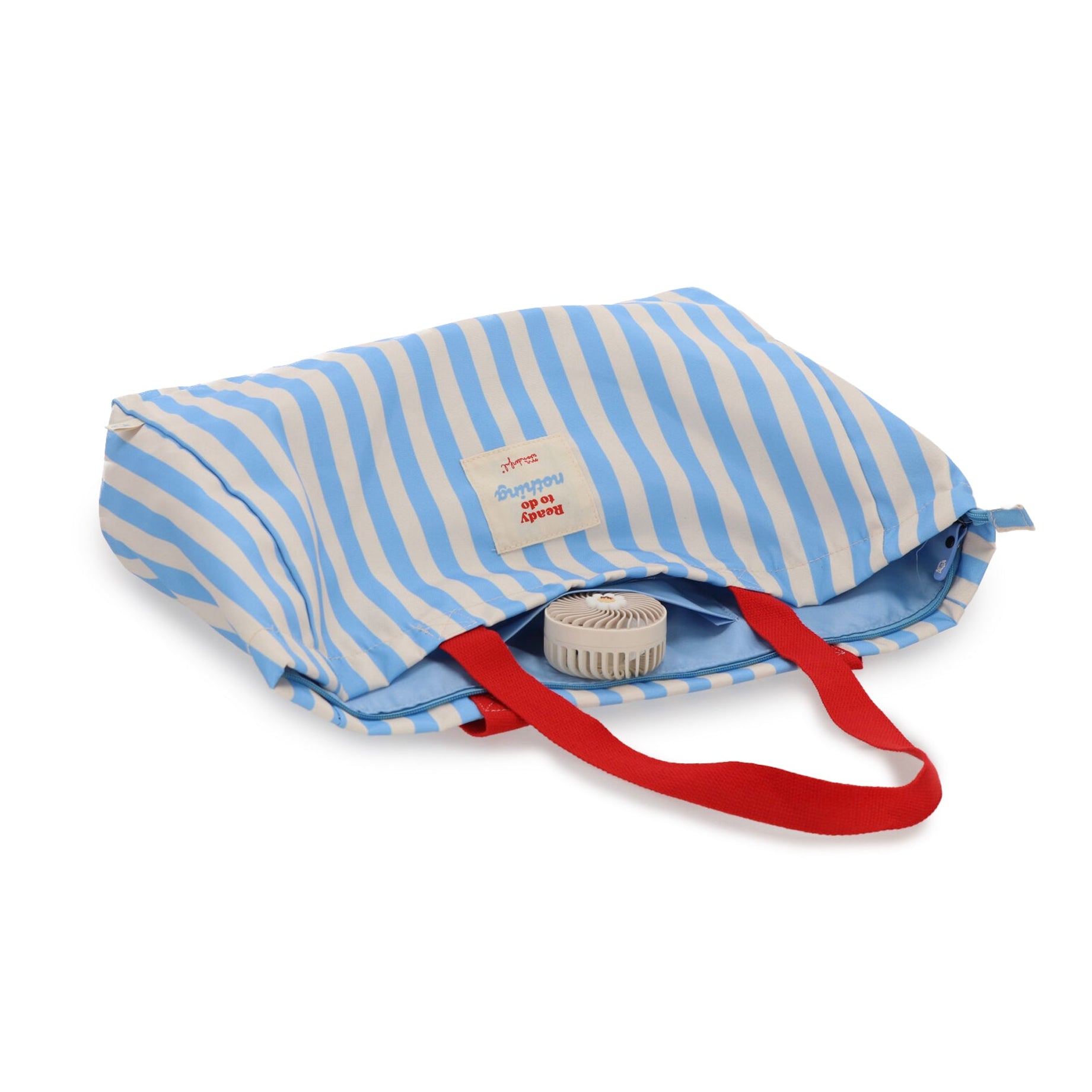 Bolsa de playa grande Mr. Wonderful Ready to do nothing