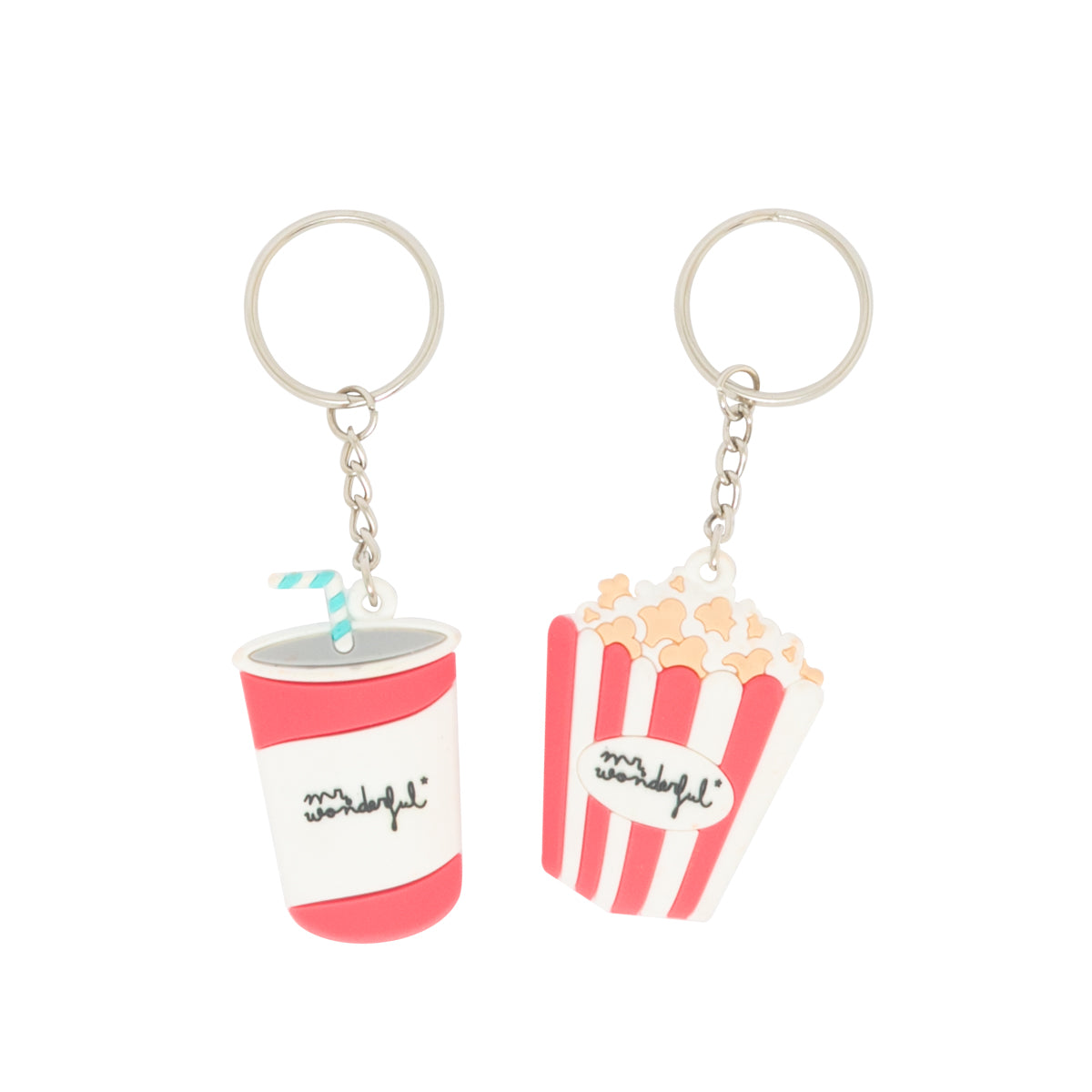 Set de 2 llaveros para dos personas de cine