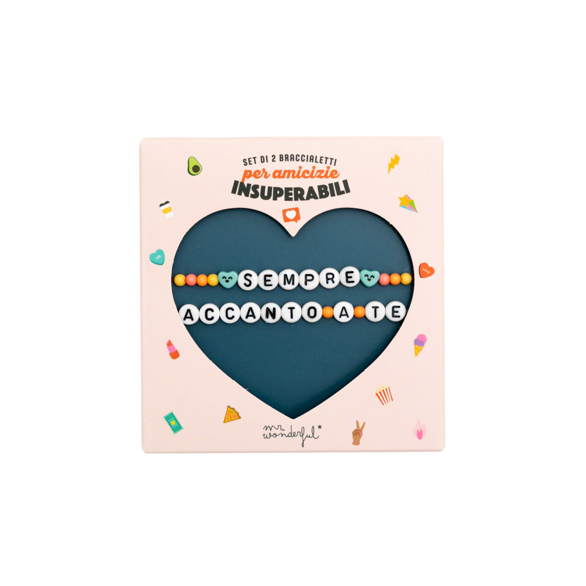 Set di 2 braccialetti per amicizie insuperabili
