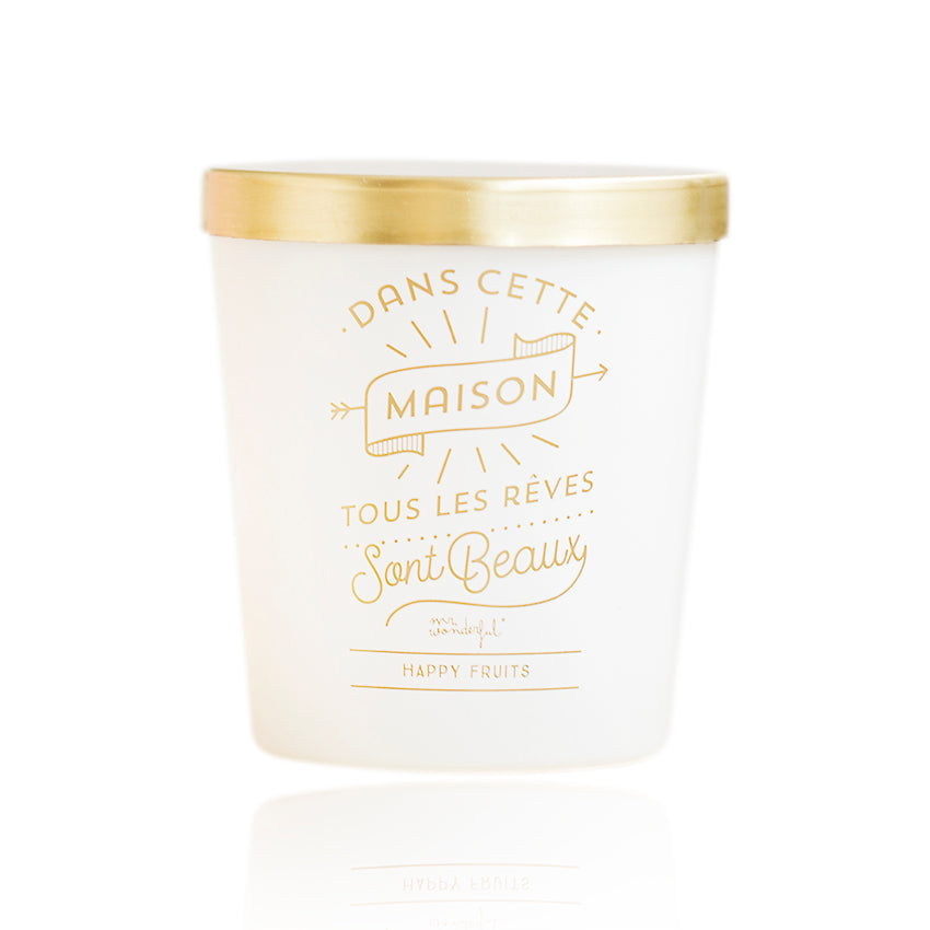 Bougie - Dans cette maison tous les rêves Sont...
