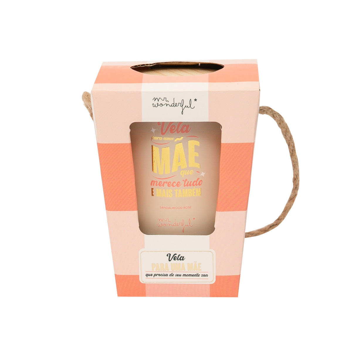 Vela perfumada - Vela para uma mãe que merece tudo e mais um pouco 