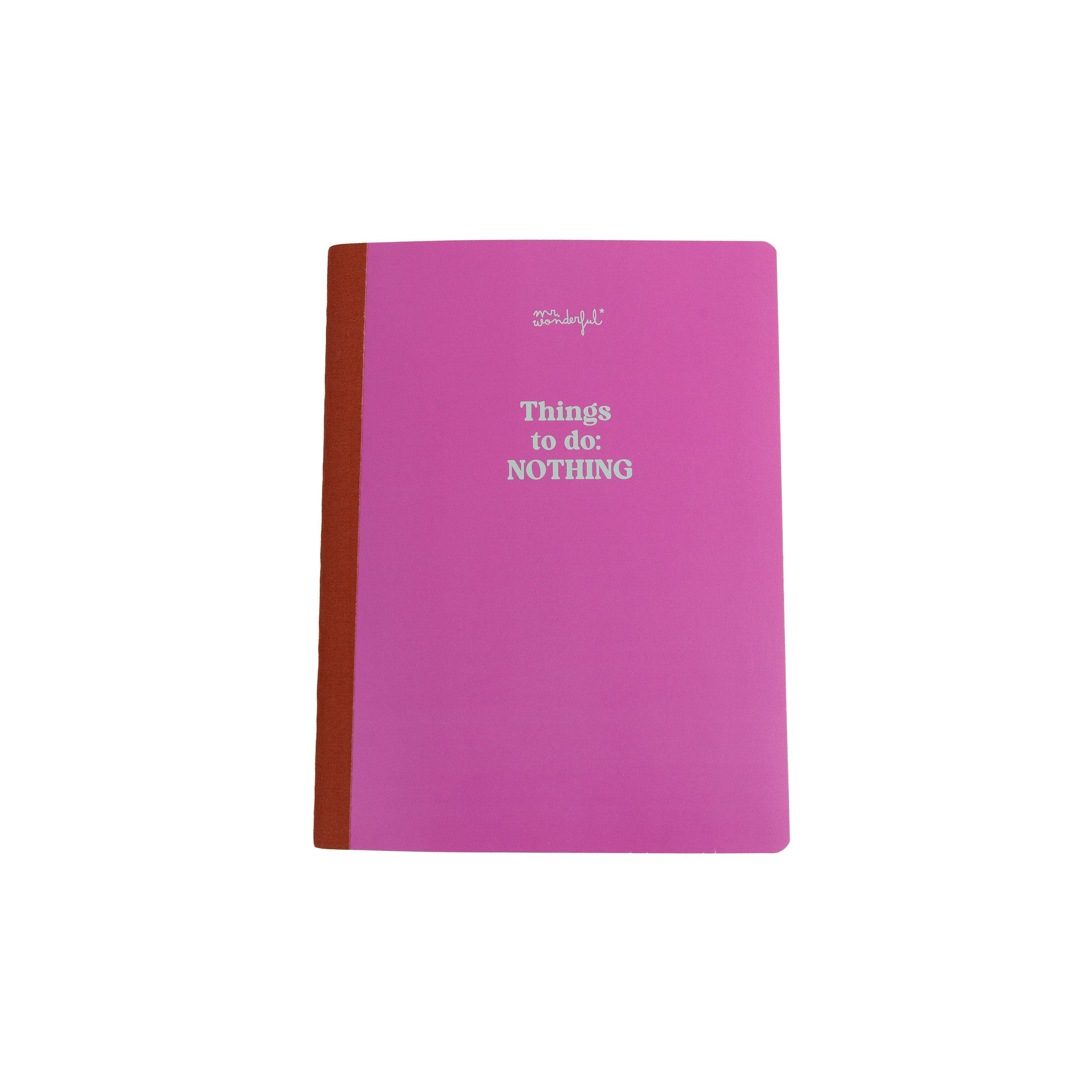 Libreta A5 - Things to do: nothing