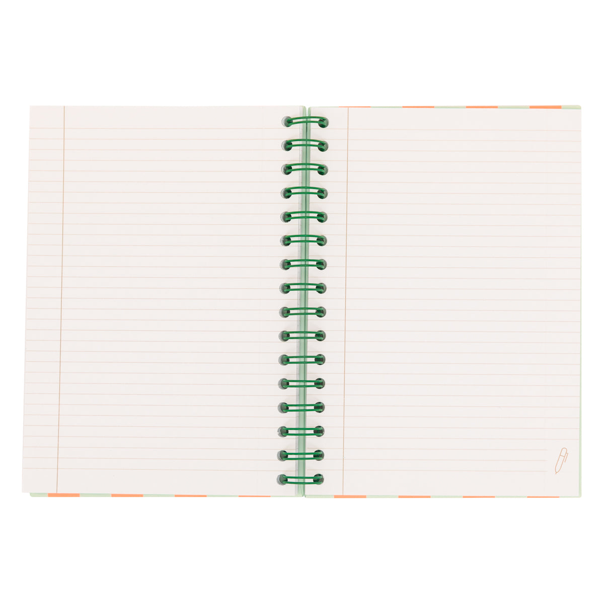 Libreta A5 naranja - Mucho por escribir