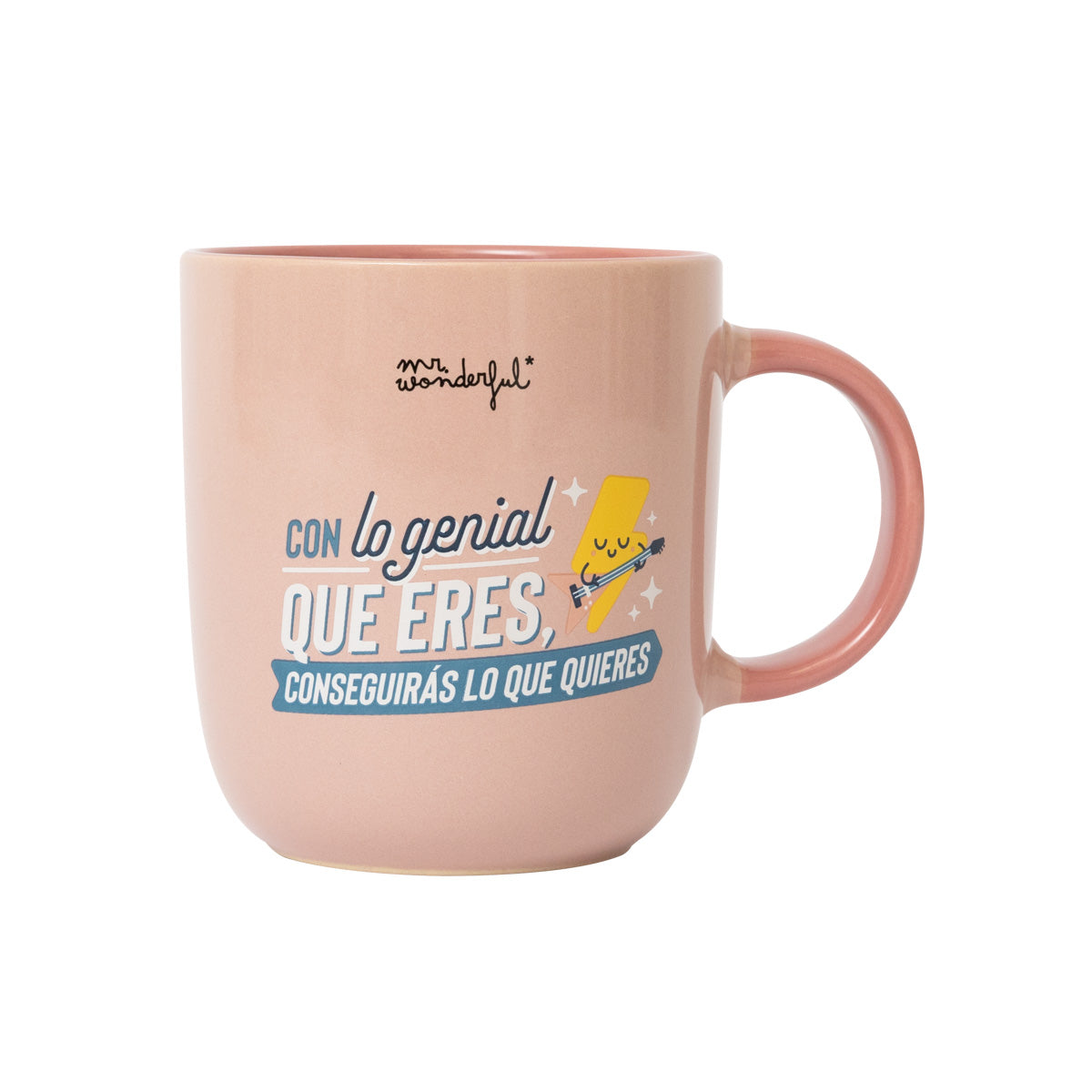 Taza - Con lo genial que eres, conseguirás lo que quieres.