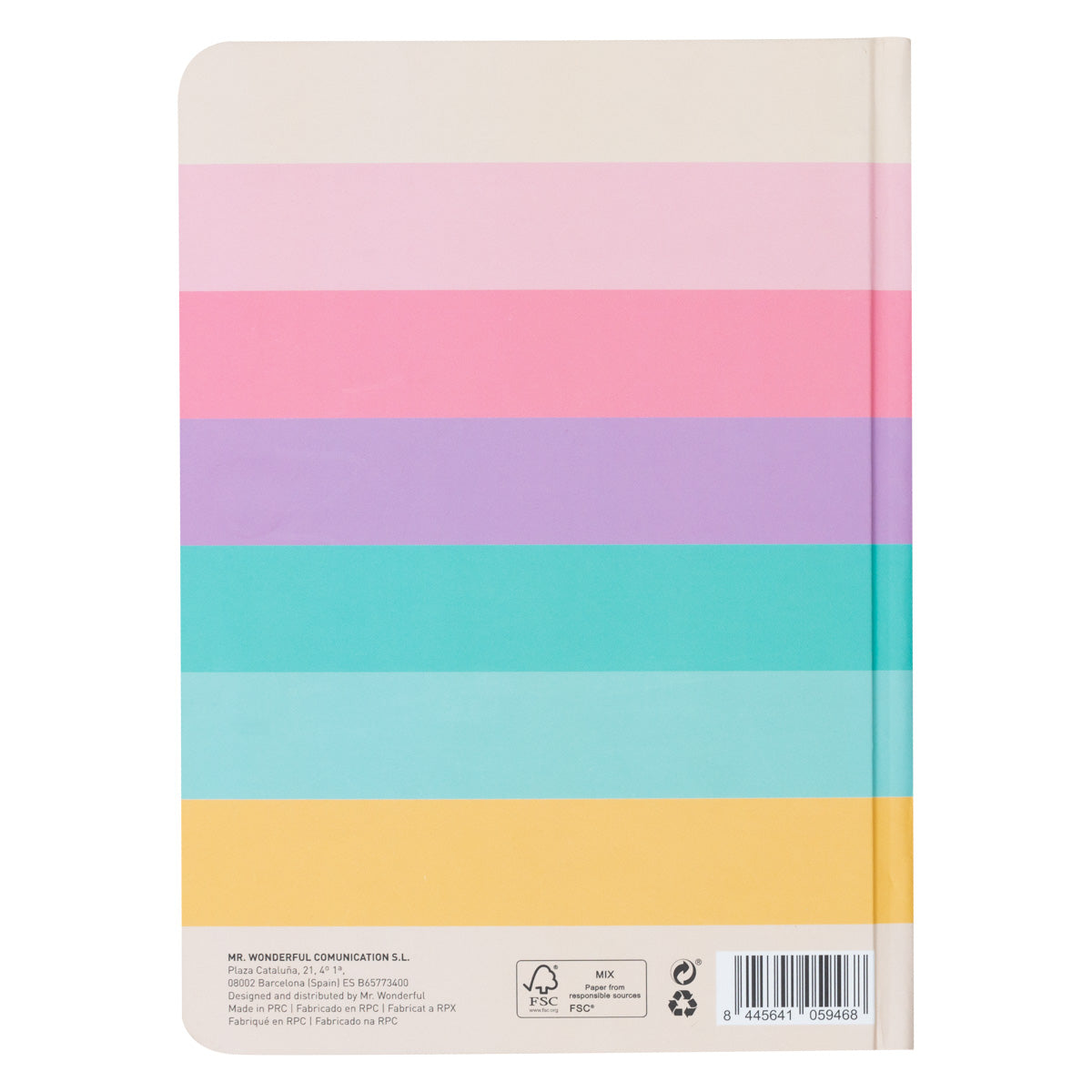 A5 notebook with plush lion - Magic moments