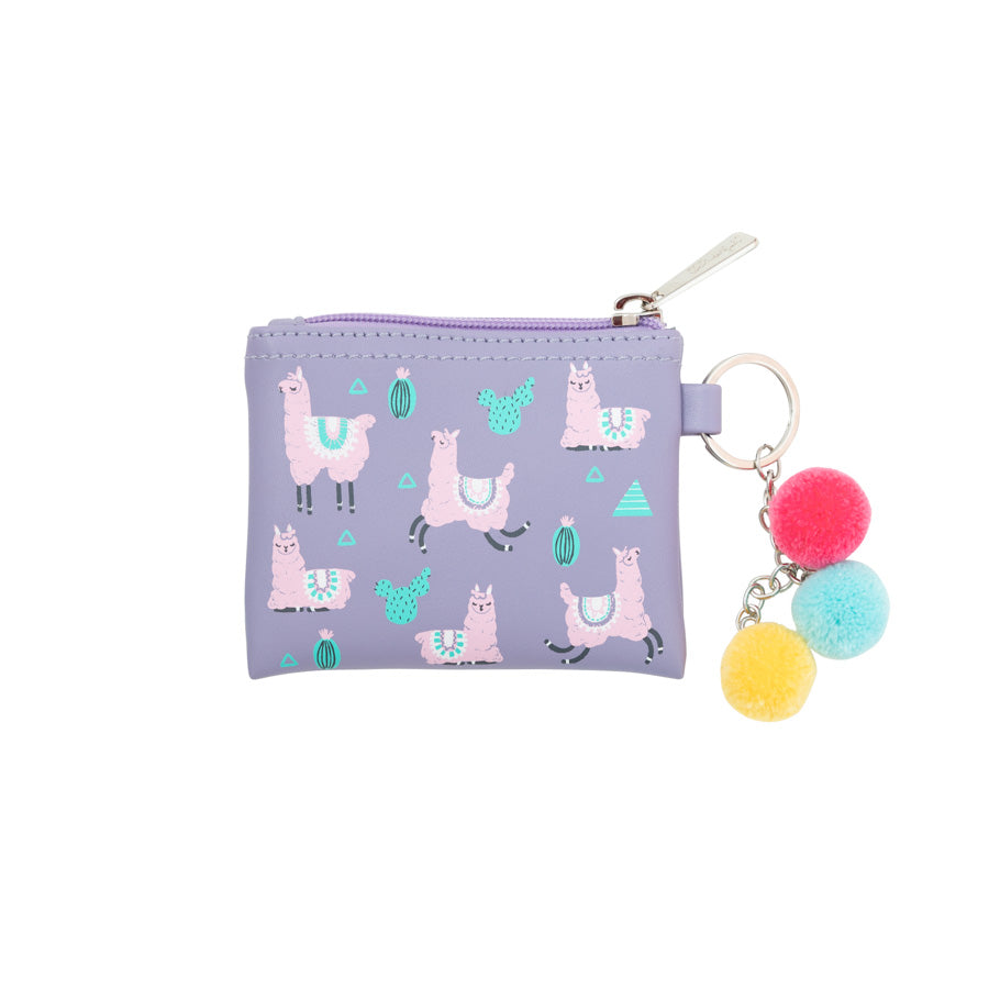 Wallet key-ring - Llama Queen