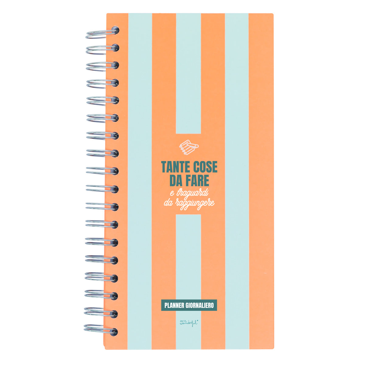 Arancione Day Planner - Tant que cose da tarif et traguardi da raggiungere 