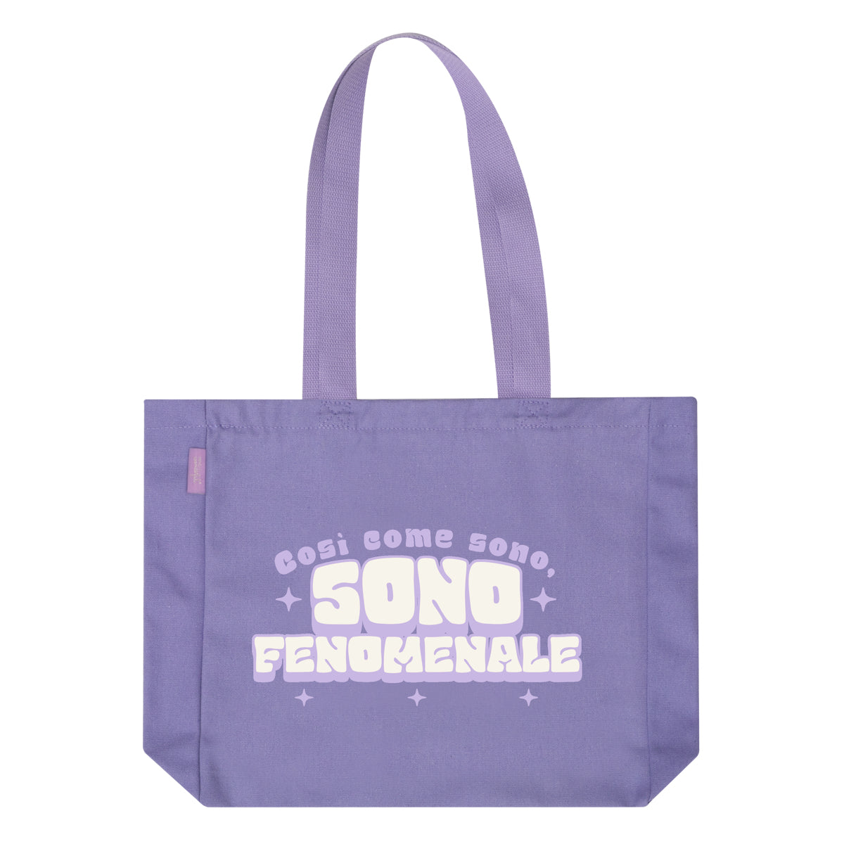 Sac fourre-tout en tissu Lilla - Così come sono, sono fenomenale 