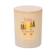 Vela aromática con mensaje para madres Mr. Wonderful - Vela para una mamá que merece todo y más