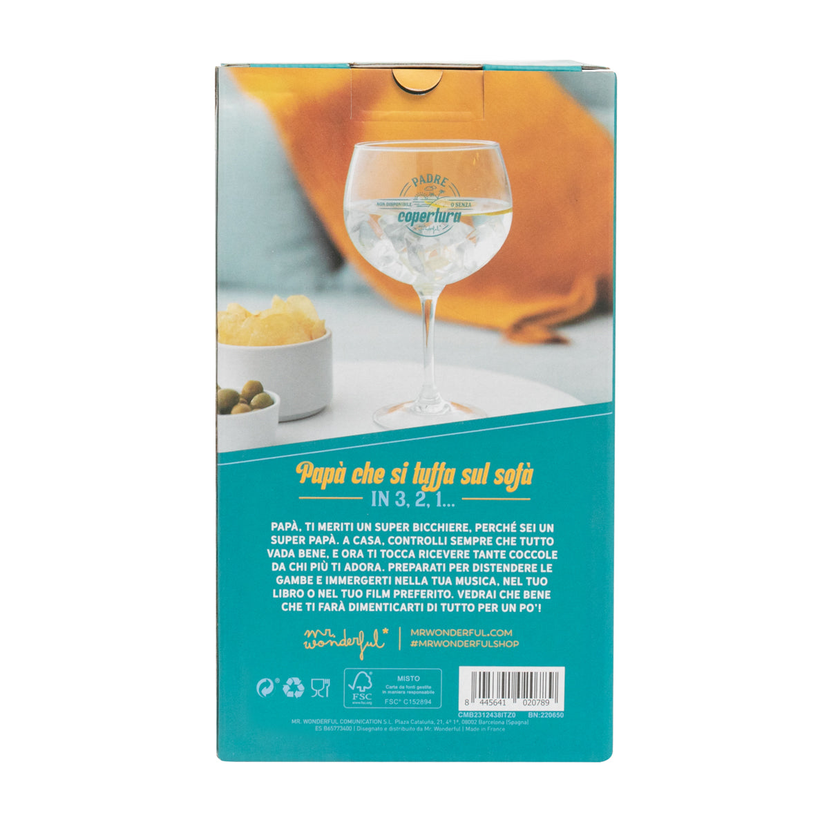 Bicchiere ballon - Padre non disponibile o senza copertura