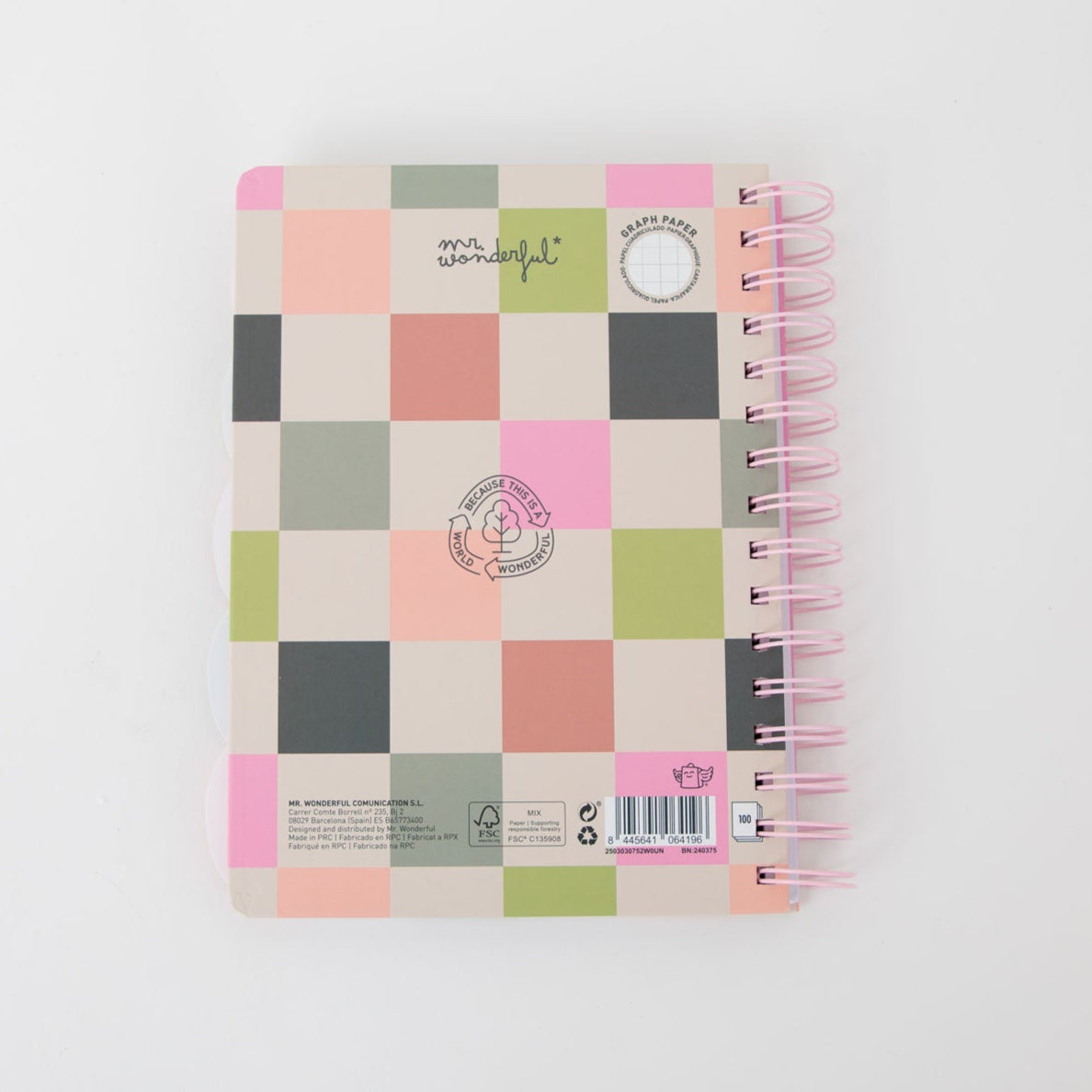 Quaderno formato A4 con divisori – Cose belle all’interno