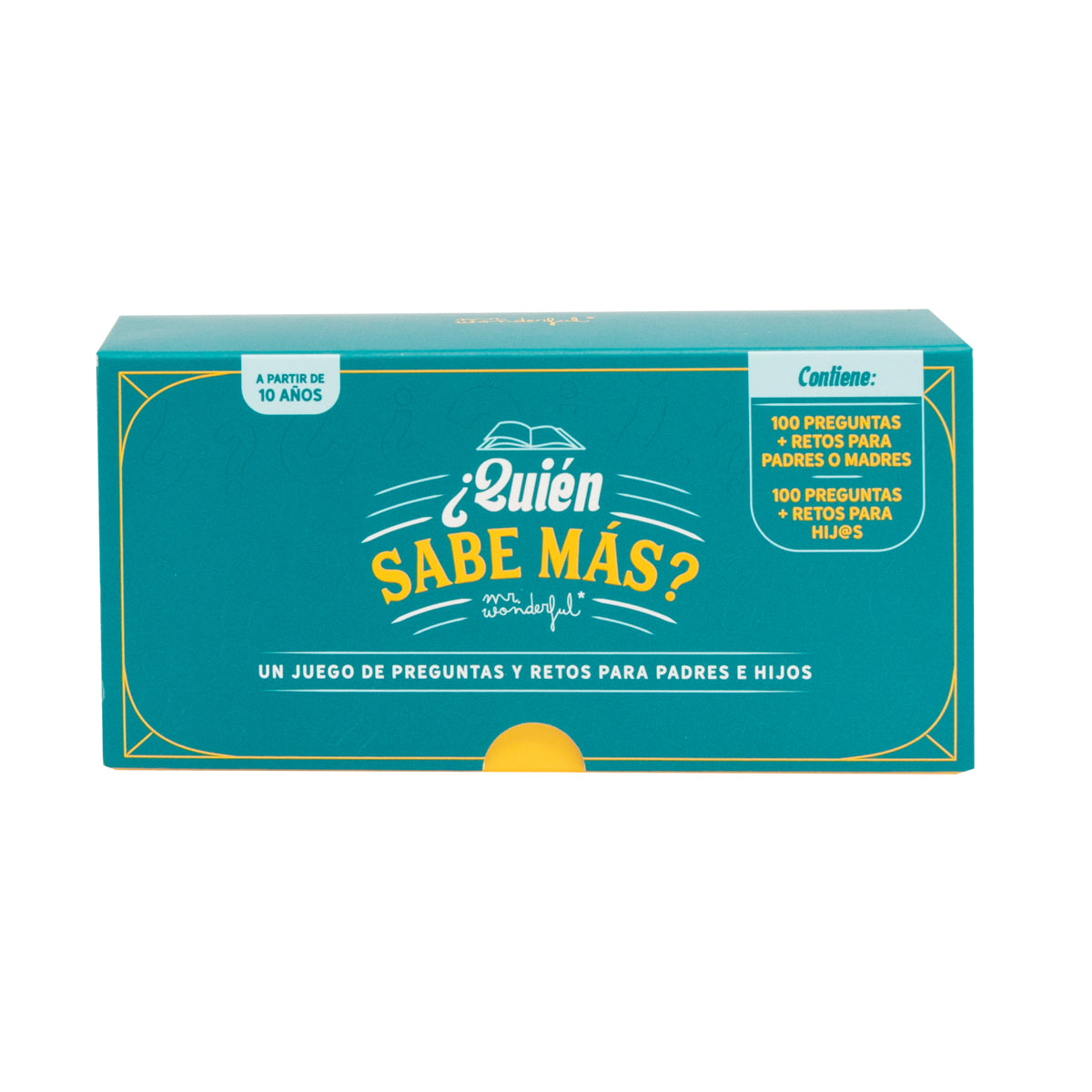 Juego de cartas para padres e hijos - ¿Quién sabe más?
