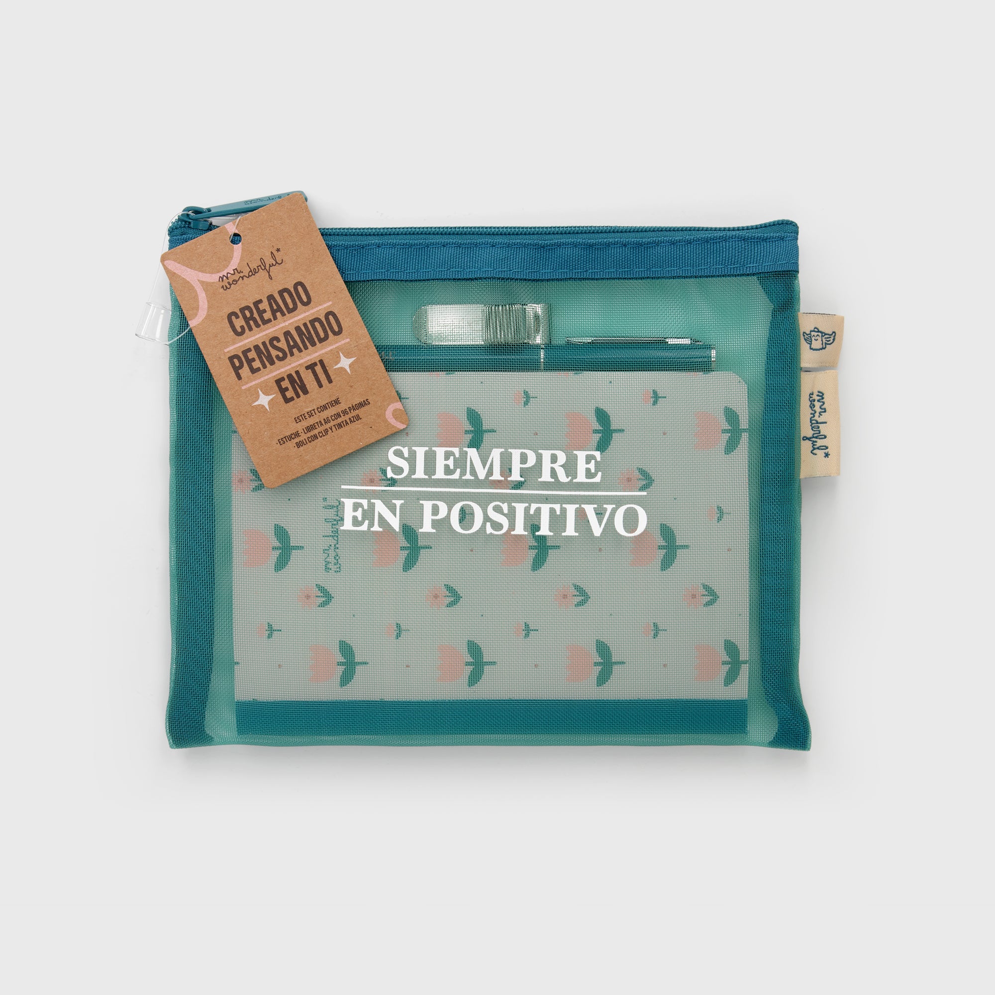 Set de escritura - Siempre en positivo