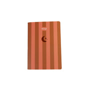 Libreta A5 - Pink and brown stripes