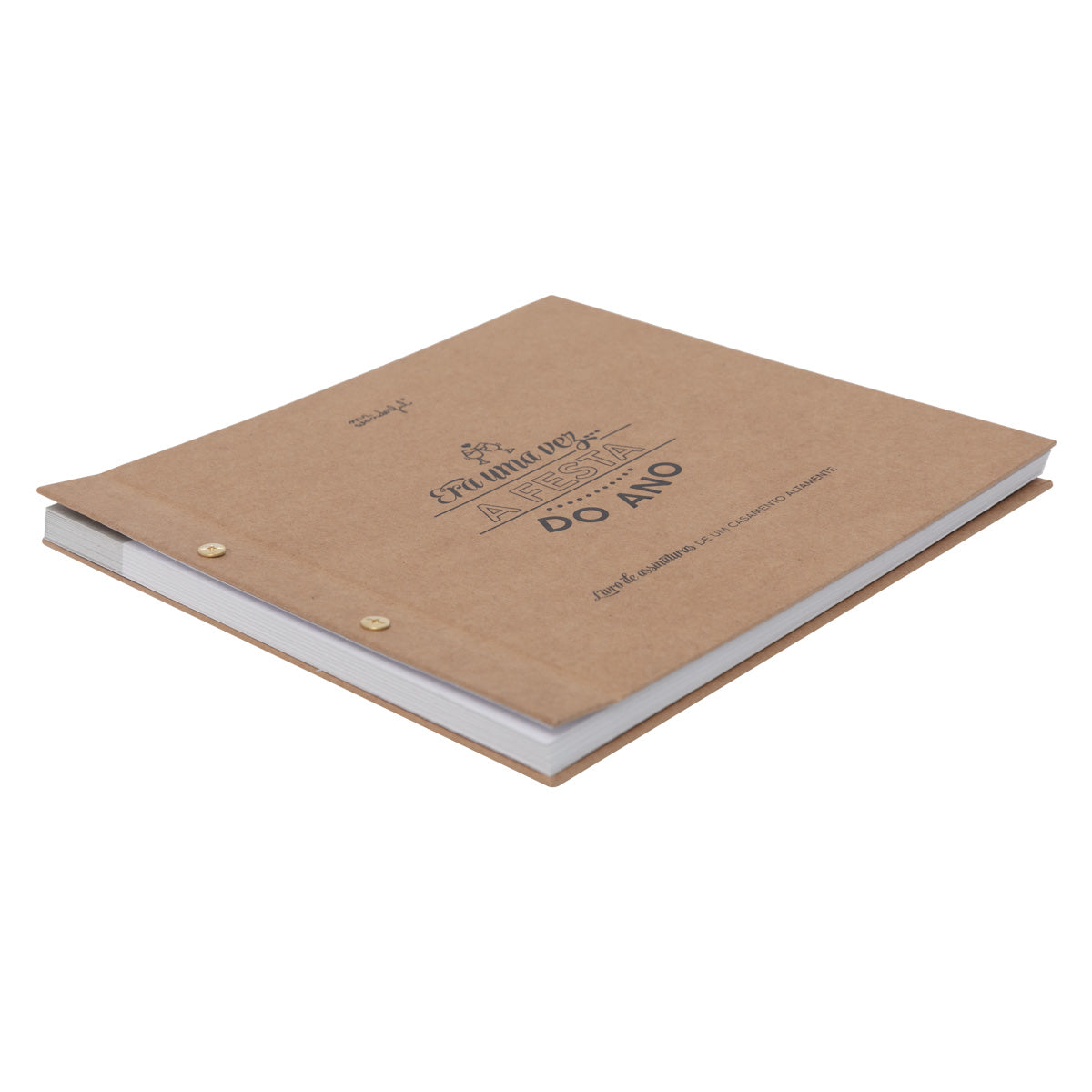 Livre d'Assinatura de mariage emblématique - C'était une fois… une célébration d'un an. 