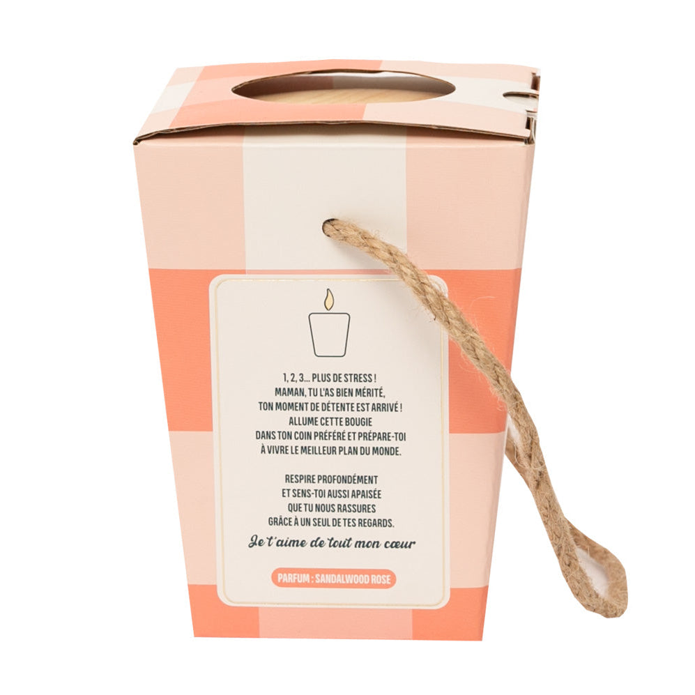 Bougie parfumée - Bougie pour une maman qui mérite tout et plus encore 