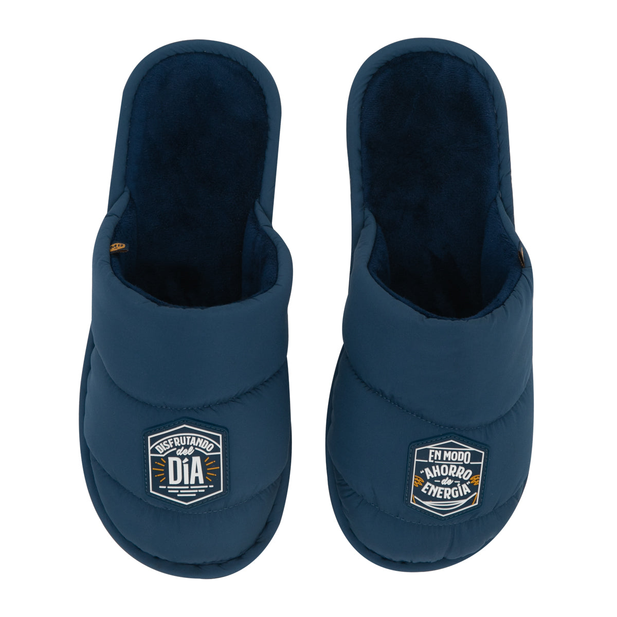 Zapatillas de casa T 44-46 Disfrutando del día en modo “ahorro de en