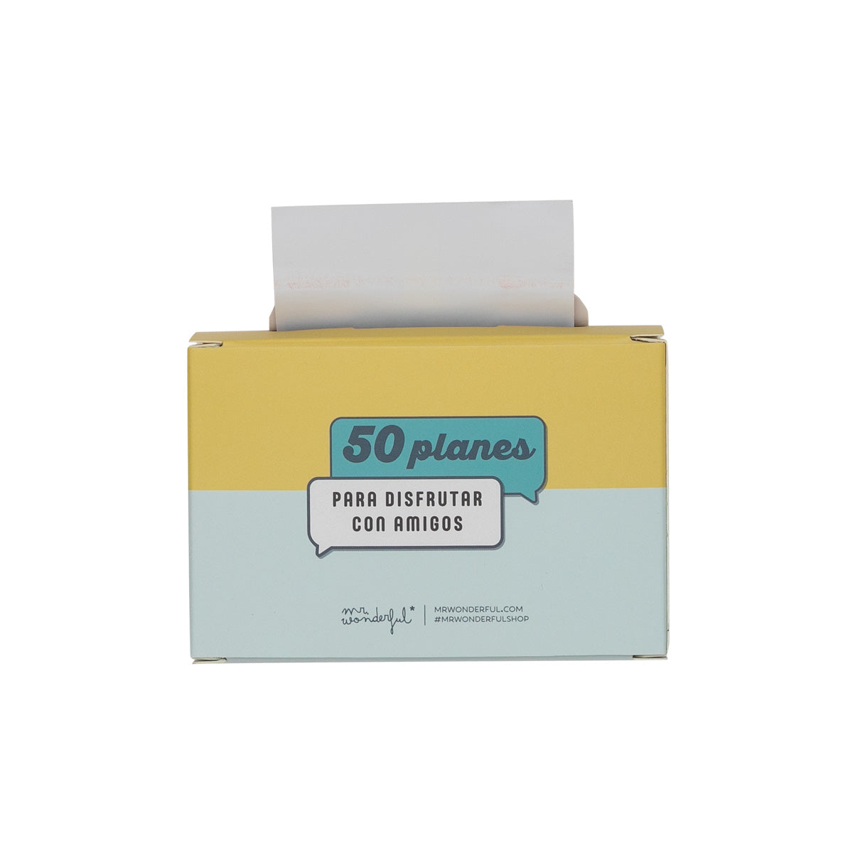 Une boîte distributrice de plans qui, avec vos amis, fera un tabac.