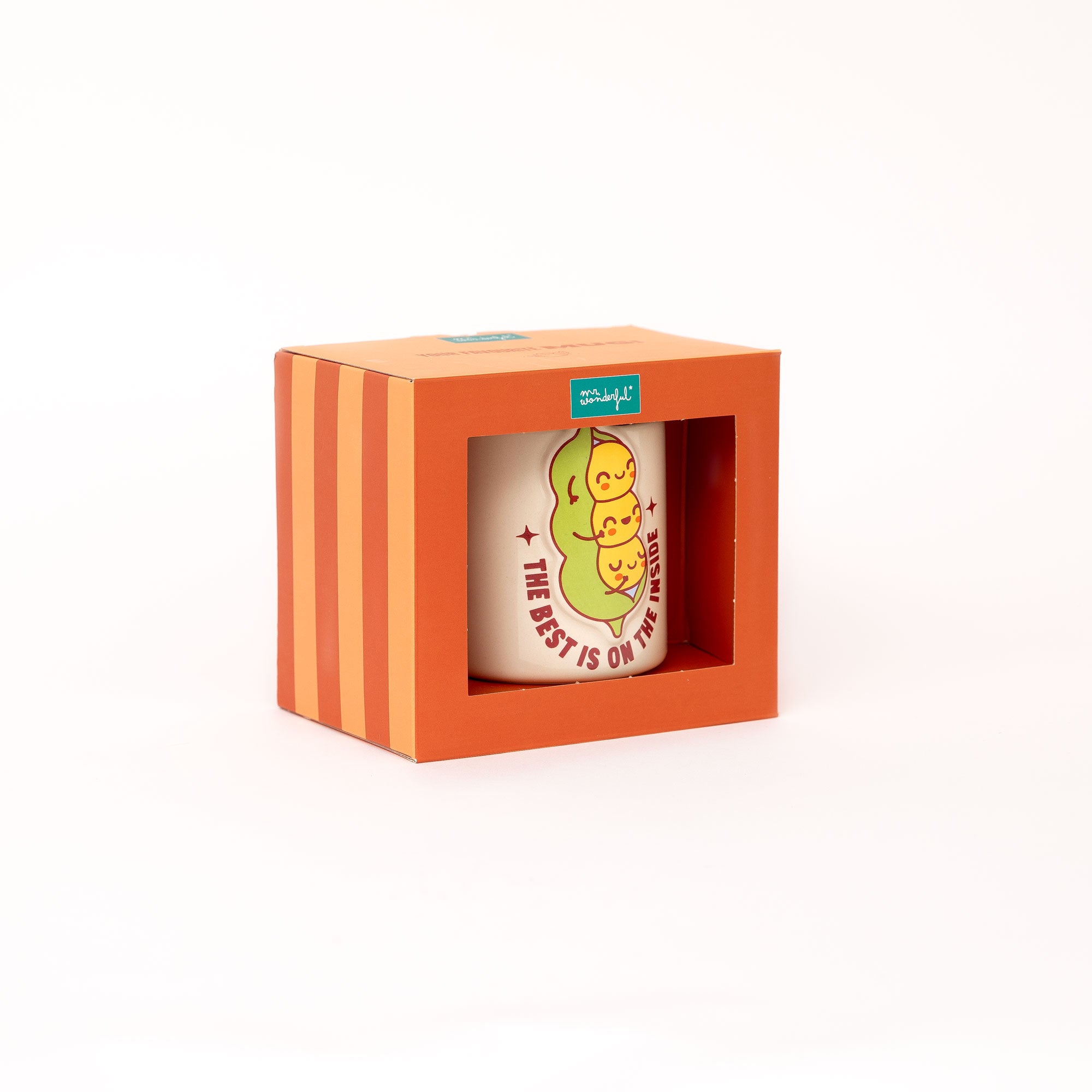 3D mug peas - The best is on the inside