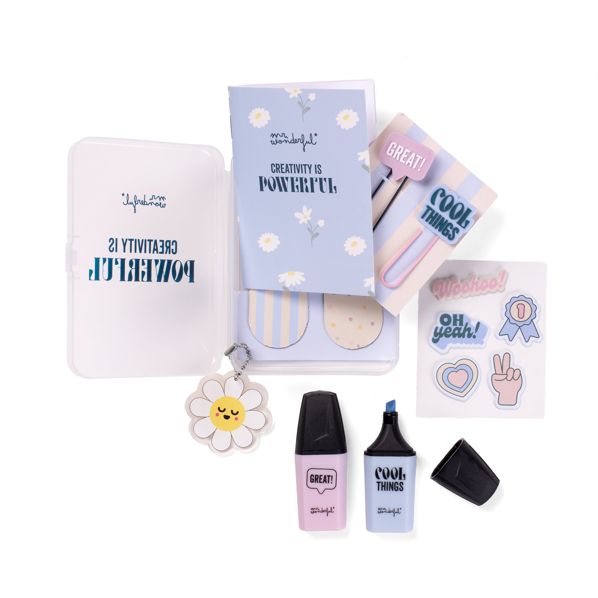 Kit to decorate your diary - Creativity is powerful