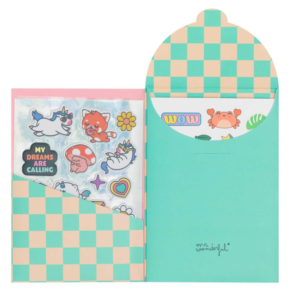 Stickers that fill each day with happiness.