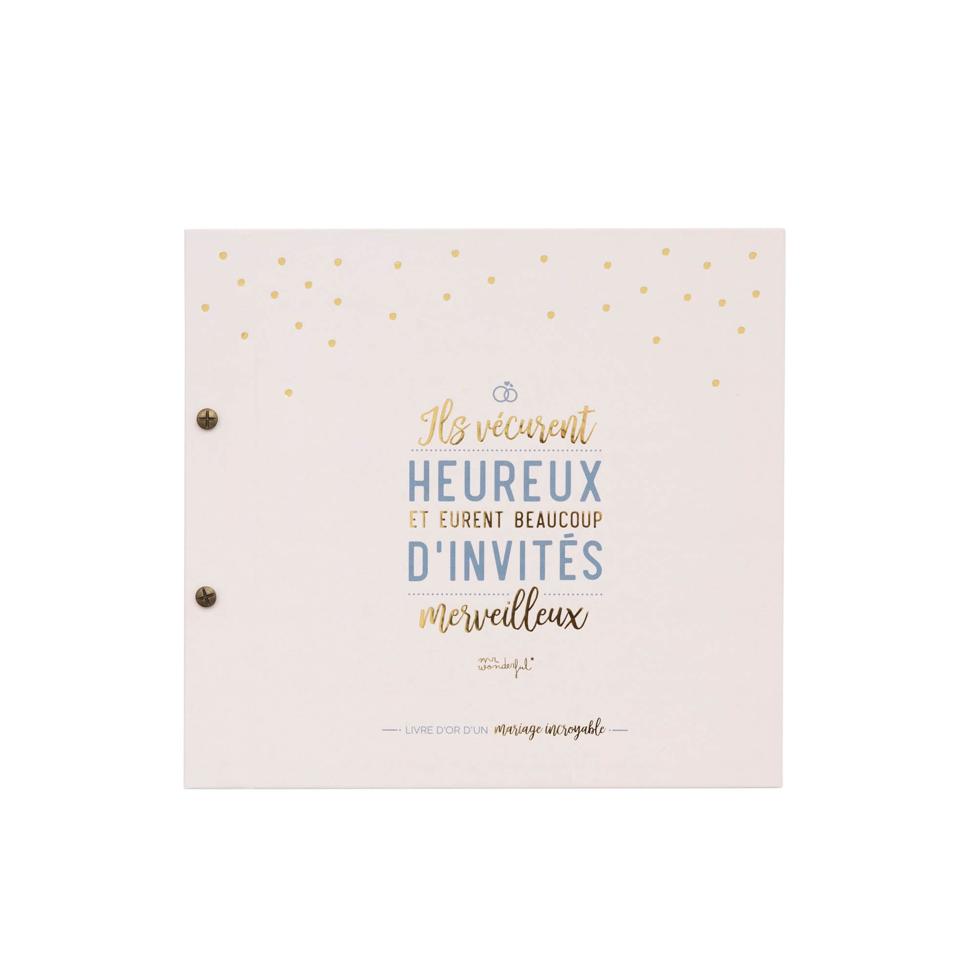 Livre d'or d'un mariage incroyable