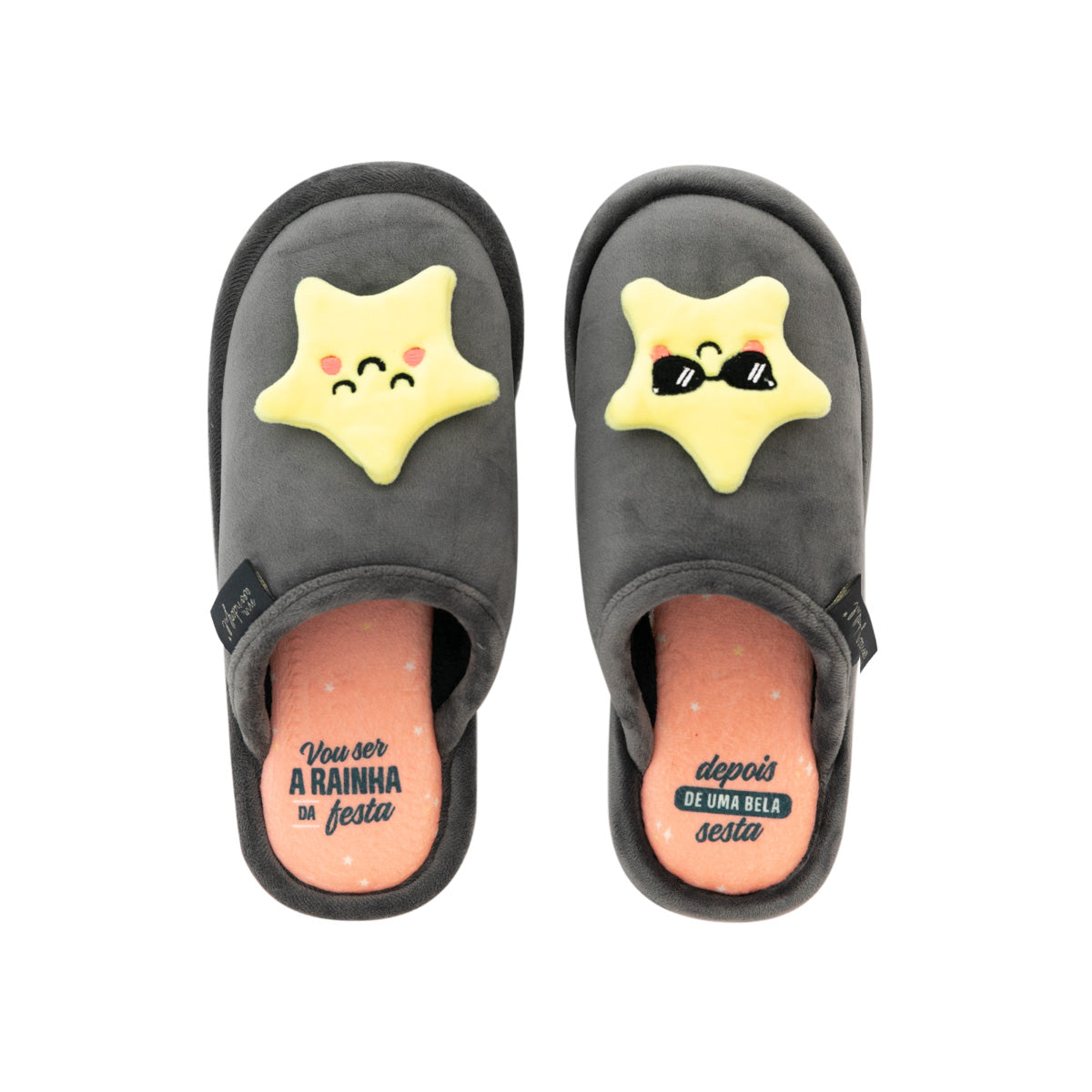 Pantufas T 33-35 - Vou ser a rainha da festa