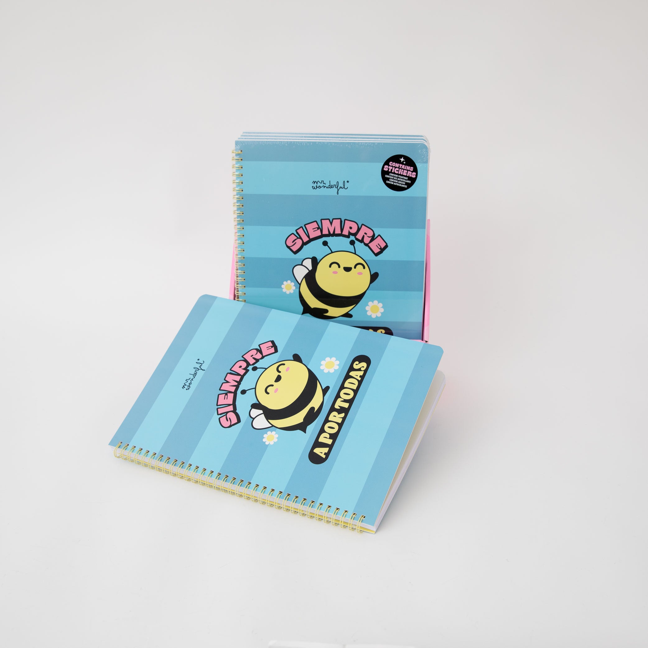 Libreta A4 Abeja - Siempre a por todas