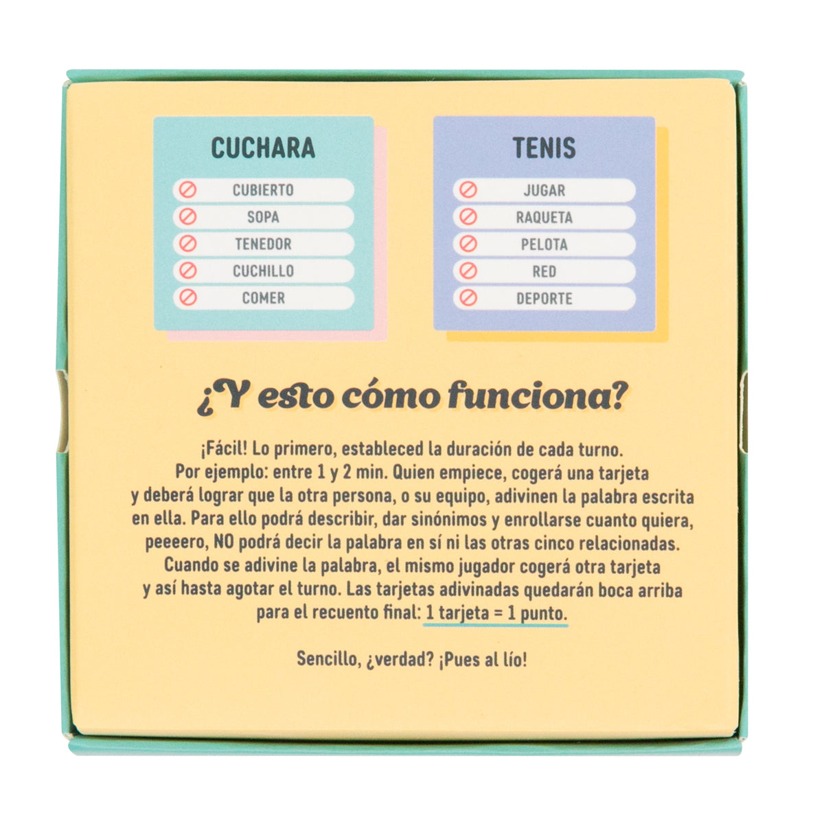Juego de cartas - A ver cómo te lo digo...