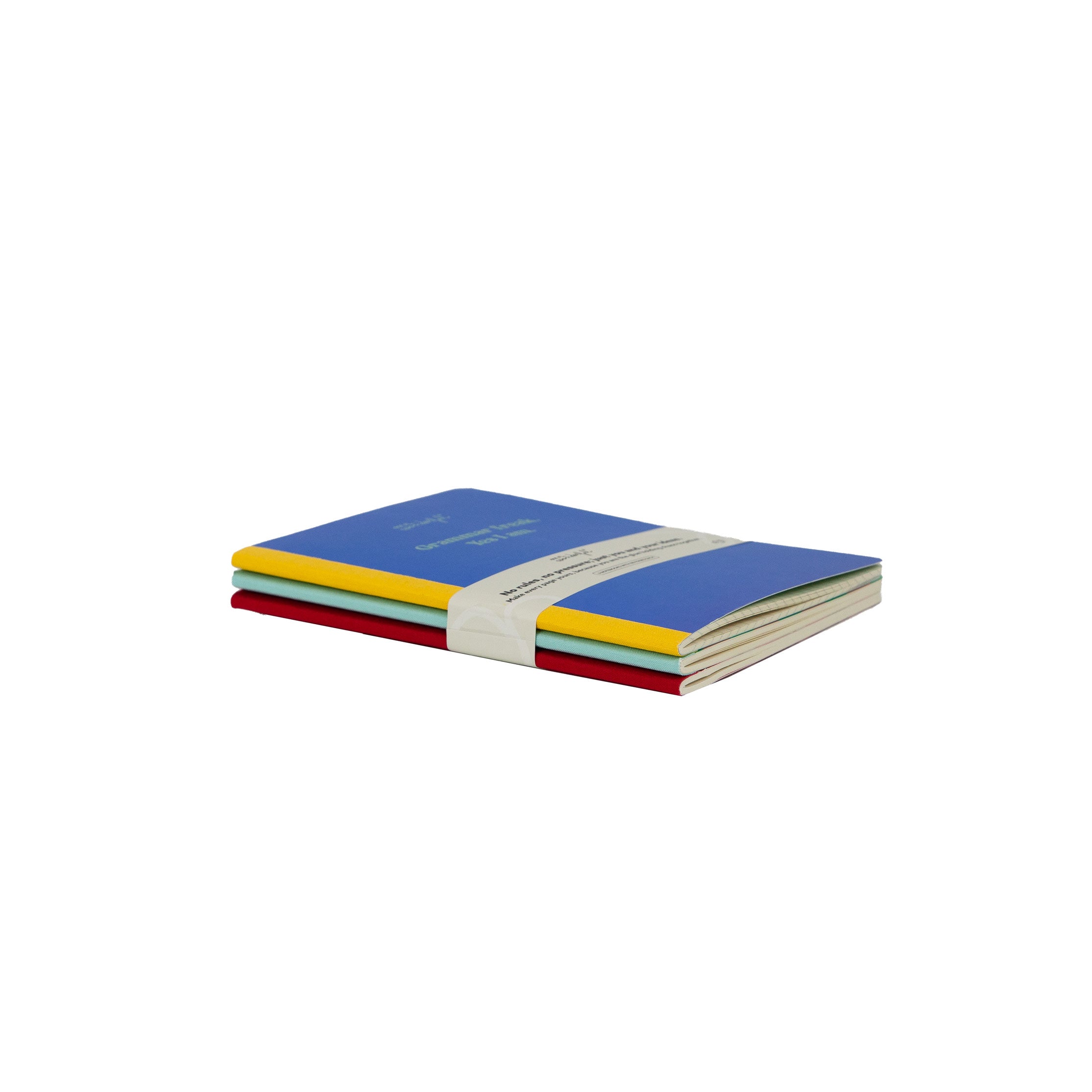 Set de 3 libretas 19x25 cm - Grammar freak. Yes I am.