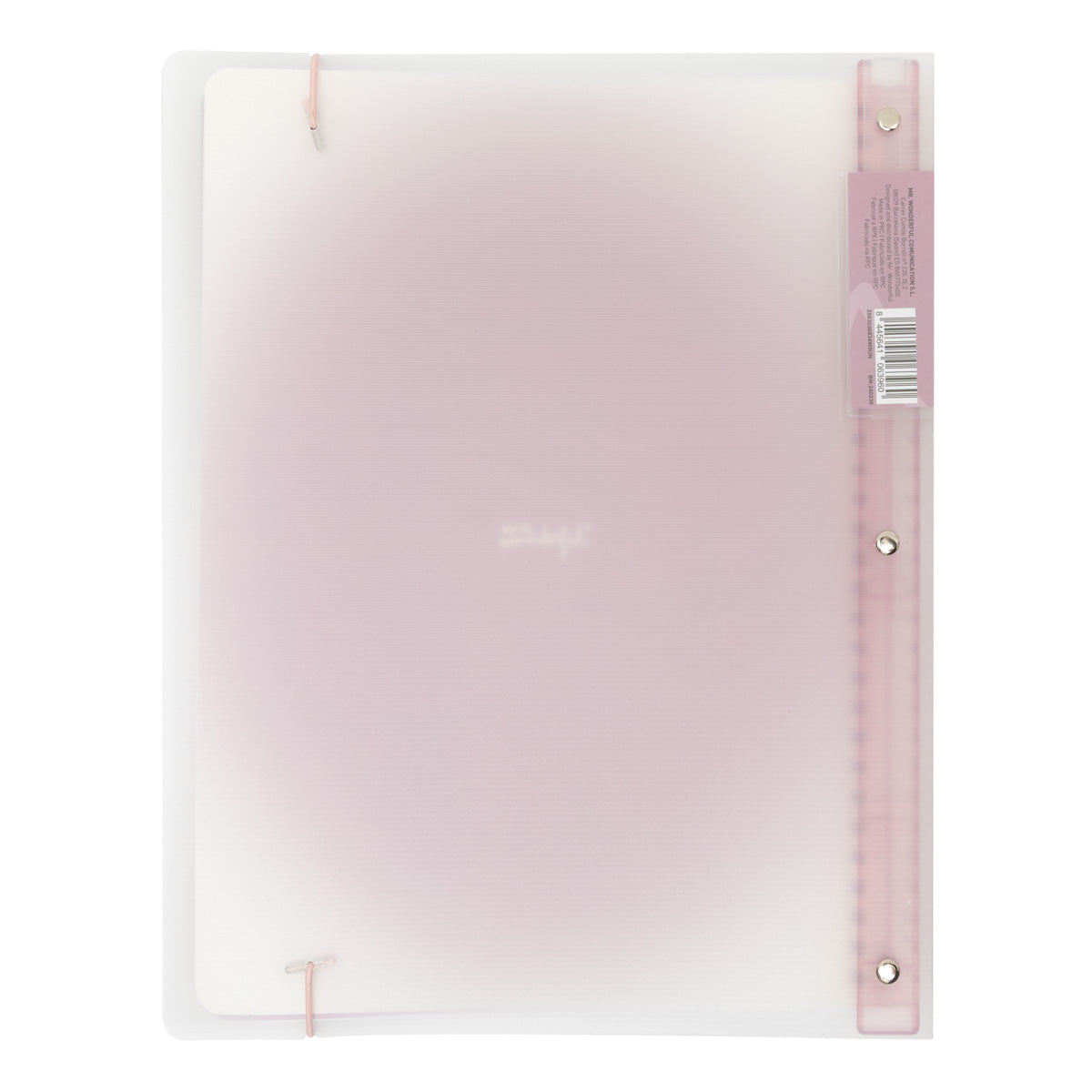Clear A4 notebook - If it made you happy, do it again