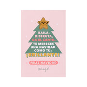 Cartão de Natal - Você merece um Natal como o seu: brilhante!