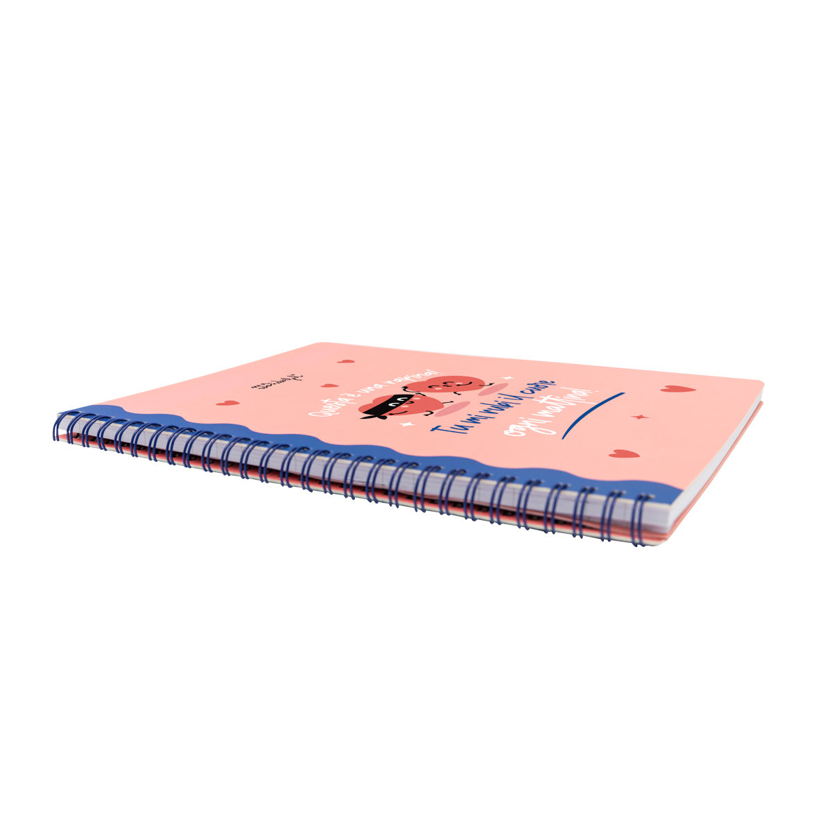 Quaderno A5 - Questa è una rapina! Tu mi rubi il cuore ogni mattina!