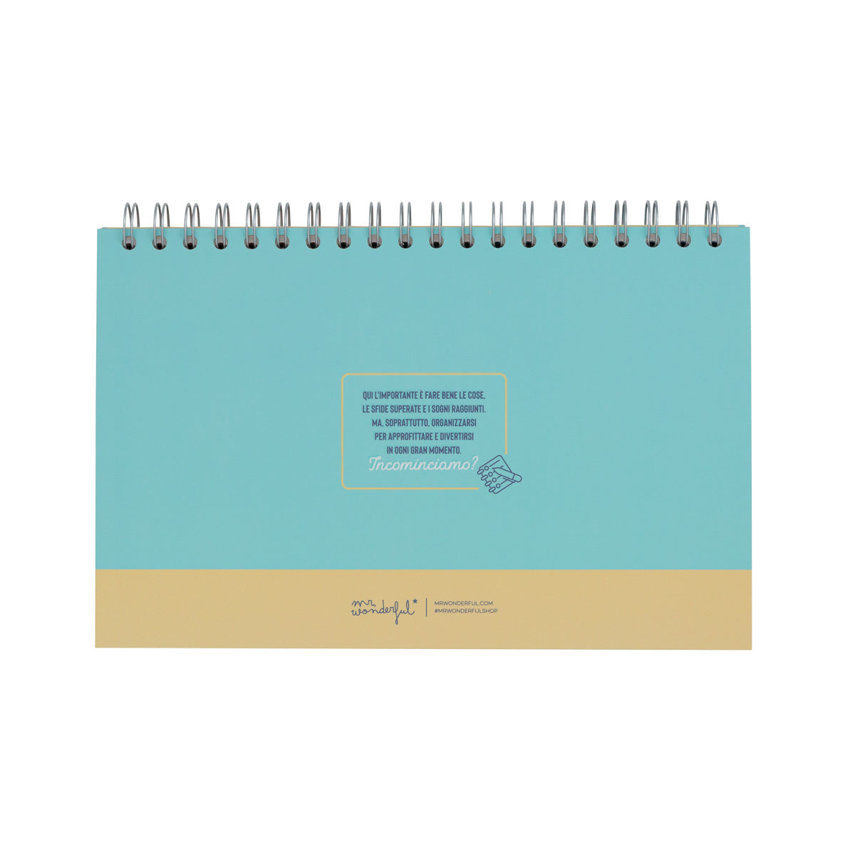 Planner settimanale - I sogni raggiunti incominciano qui