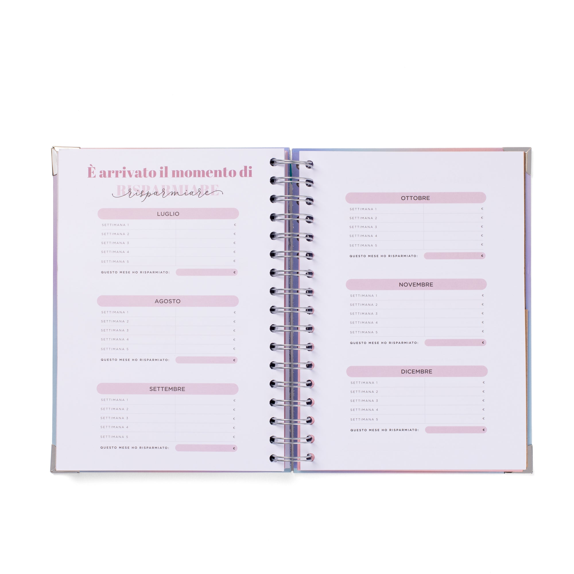 Diario scolastico Office 2025-26 Settimanale 18 mesi - Vivere con stile