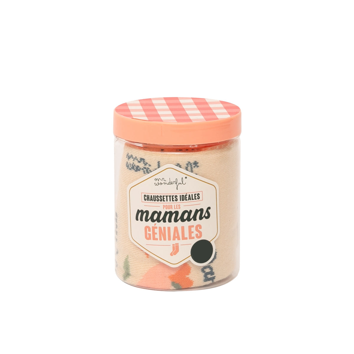 Chaussettes T 35-38 - Cette maman laisse sa marque. En rupture de stock! 