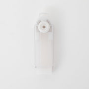 Borracha com dispensador de rodinha – White glitter