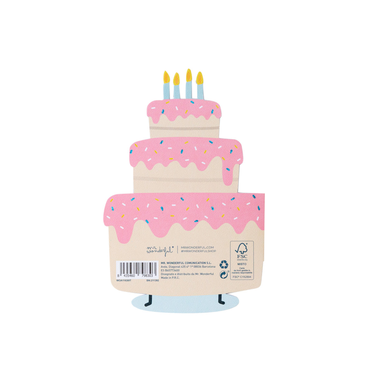 Biglietto compleanno - Il compleanno ti sta una meraviglia